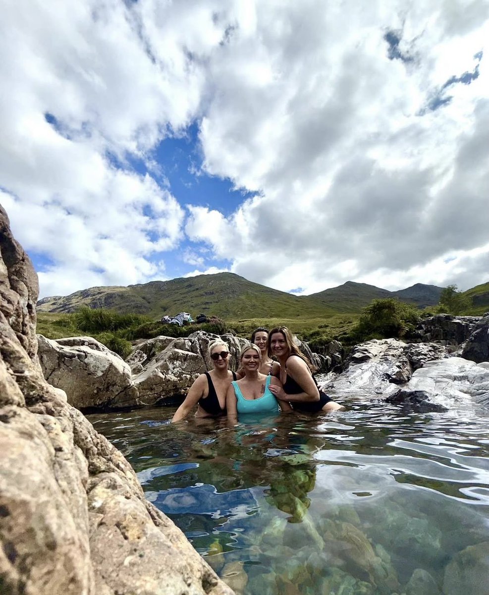 Sea dips &amp; cold nips!…The best day at Glencoe 🏴󠁧󠁢󠁳󠁣󠁴󠁿🤍 <a href="/SalamiSammy/">Sammy McMurchie</a>