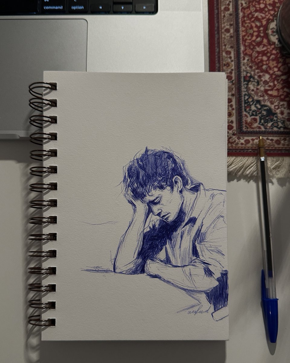 Ink sketches hits different