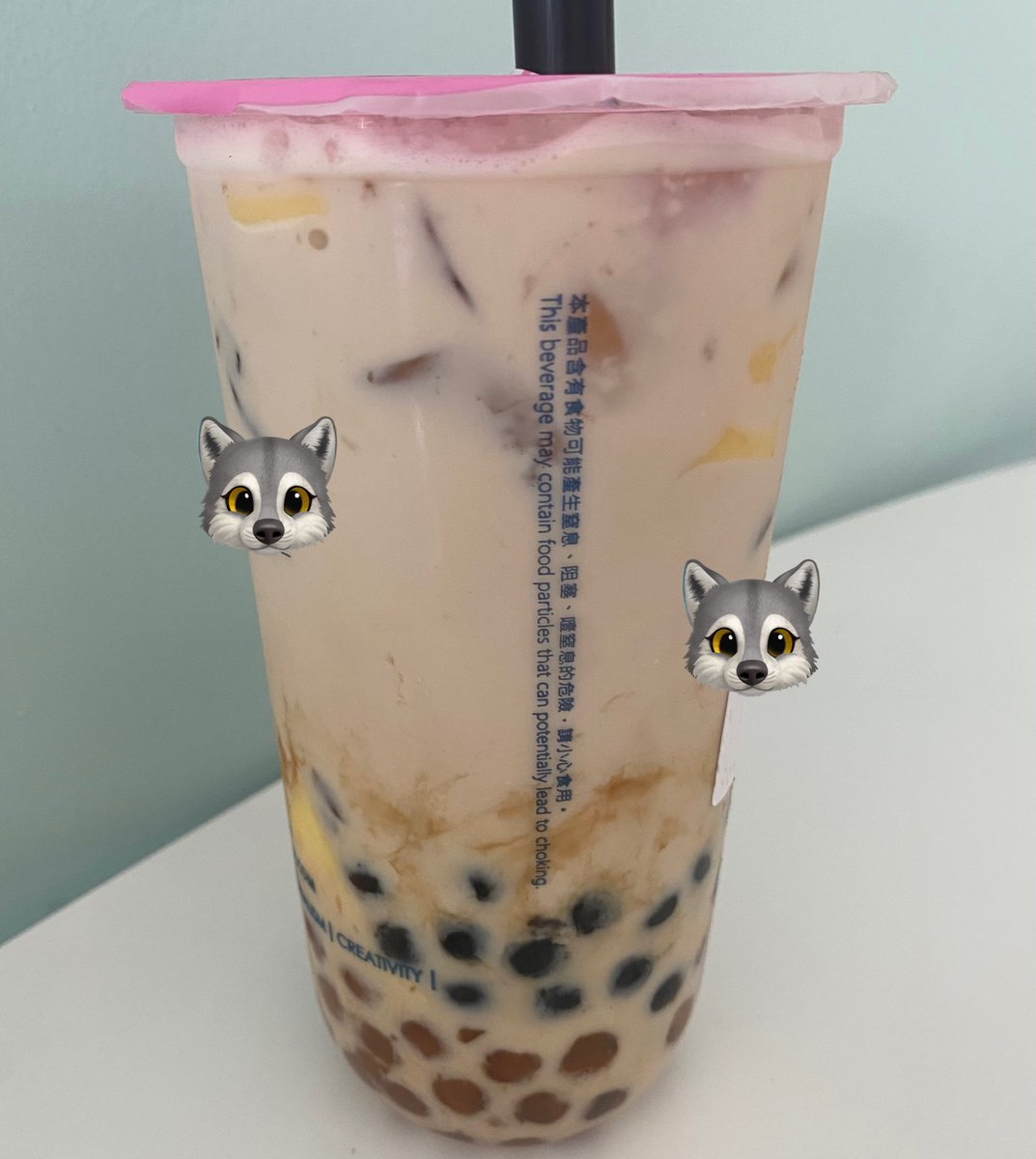 Black &amp; Golden Milk Tea Boba 🧋
