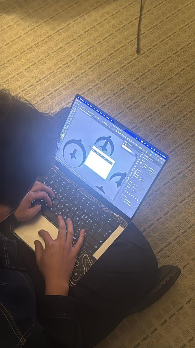 Ye and his team working on designs for YZY MONEY