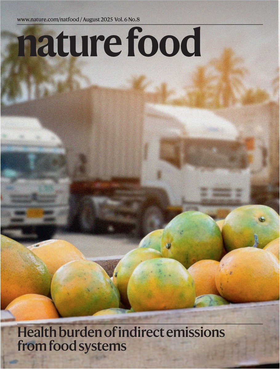 August issue: Food systems’ indirect emissions, crop yield stagnation in Africa, traditional knowledge in a circular bioeconomy, food humanitarian aid, settler colonialism and protracted crises… and more!
nature.com/natfood/volume…