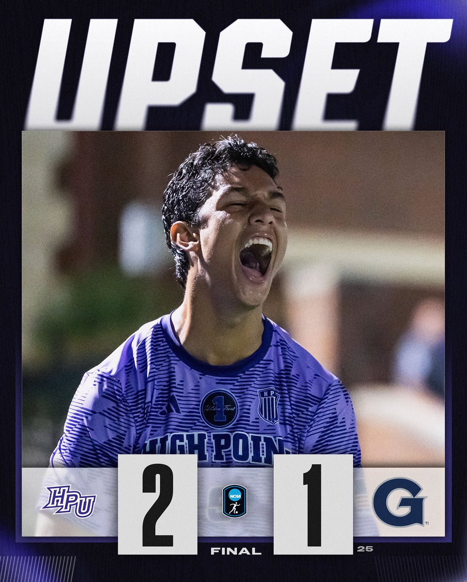 NCAA Soccer (@ncaasoccer) on Twitter photo High Point gets the job done vs No. 25 Georgetown! πͺ
#NCAASoccer x <a href="/HPUMSOCCER/">High Point University Soccer</a> High Point gets the job done vs No. 25 Georgetown! πͺ
#NCAASoccer x <a href="/HPUMSOCCER/">High Point University Soccer</a>