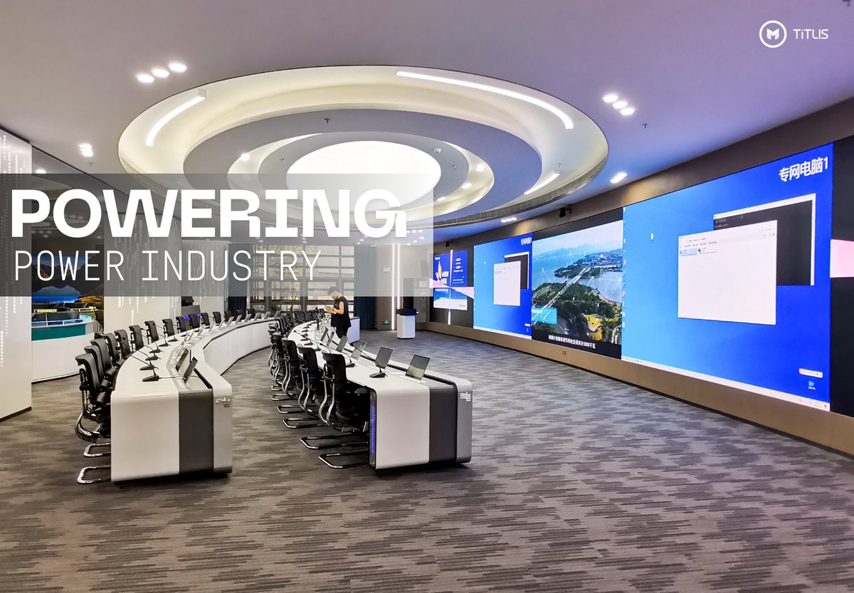 TitlisGlobal's tweet image. Empowering the power industry. ⚡
Keeping a megacity like Shenzhen powered requires precision, reliability, and absolute clarity. We're honored to have delivered the new Production Command Center for the Shenzhen Power Supply Bureau.#PowerIndustry #SmartGrid #ControlRoomSolutions