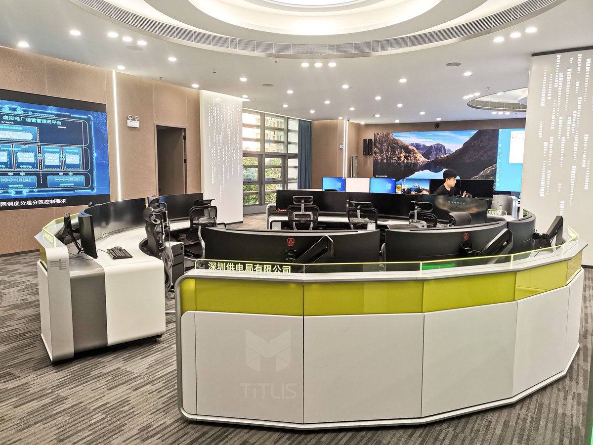 TitlisGlobal's tweet image. Empowering the power industry. ⚡
Keeping a megacity like Shenzhen powered requires precision, reliability, and absolute clarity. We're honored to have delivered the new Production Command Center for the Shenzhen Power Supply Bureau.#PowerIndustry #SmartGrid #ControlRoomSolutions
