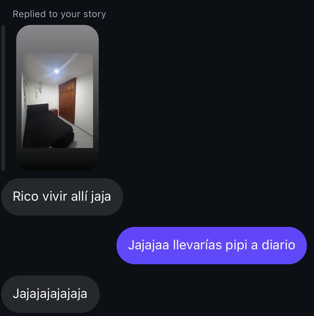 Subo aviso buscando roomie y los mensajes son: