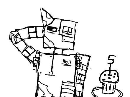 happy 5 followers, Ignore the bad drawing im sleepy rn