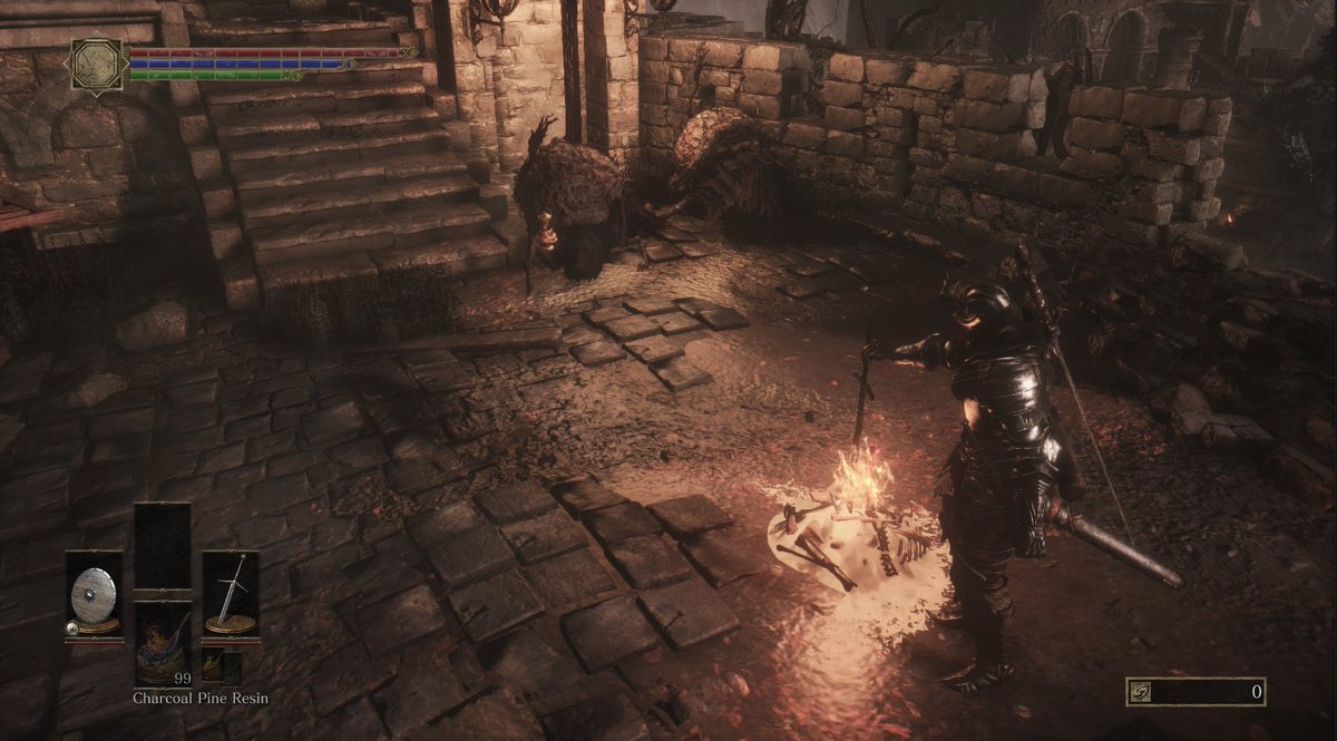 abyss1neSouls's tweet photo. Different ways to use what's left of the Bonfire Sacrifice cut from Dark Souls III https://t.co/eo74VR3Orv