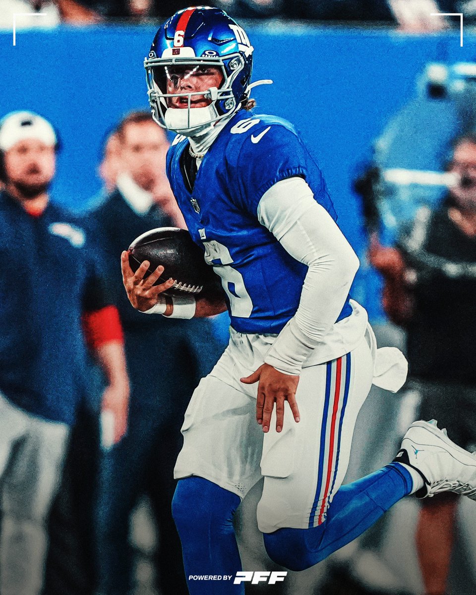 Jaxson Dart balled out in the preseason:

🎯 80.0% adjusted completion %
🎯 424 total yards
🎯 4 total TDs
🎯 0 INTs