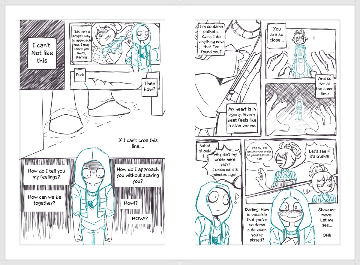 JusJusIne1's tweet photo. I know YB Mermaids won but I had prepared these new pages from YBAL XD So here are them! I have 2 more I need to write but soon I need do new ones! Hope you like these too! Getting intense feelings here... 🩷🩵
#YourBoyfriendGame #YourBoyfriendPeter #PeterDunbar #YB #PeterxYN https://t.co/vkq1wKAyBJ