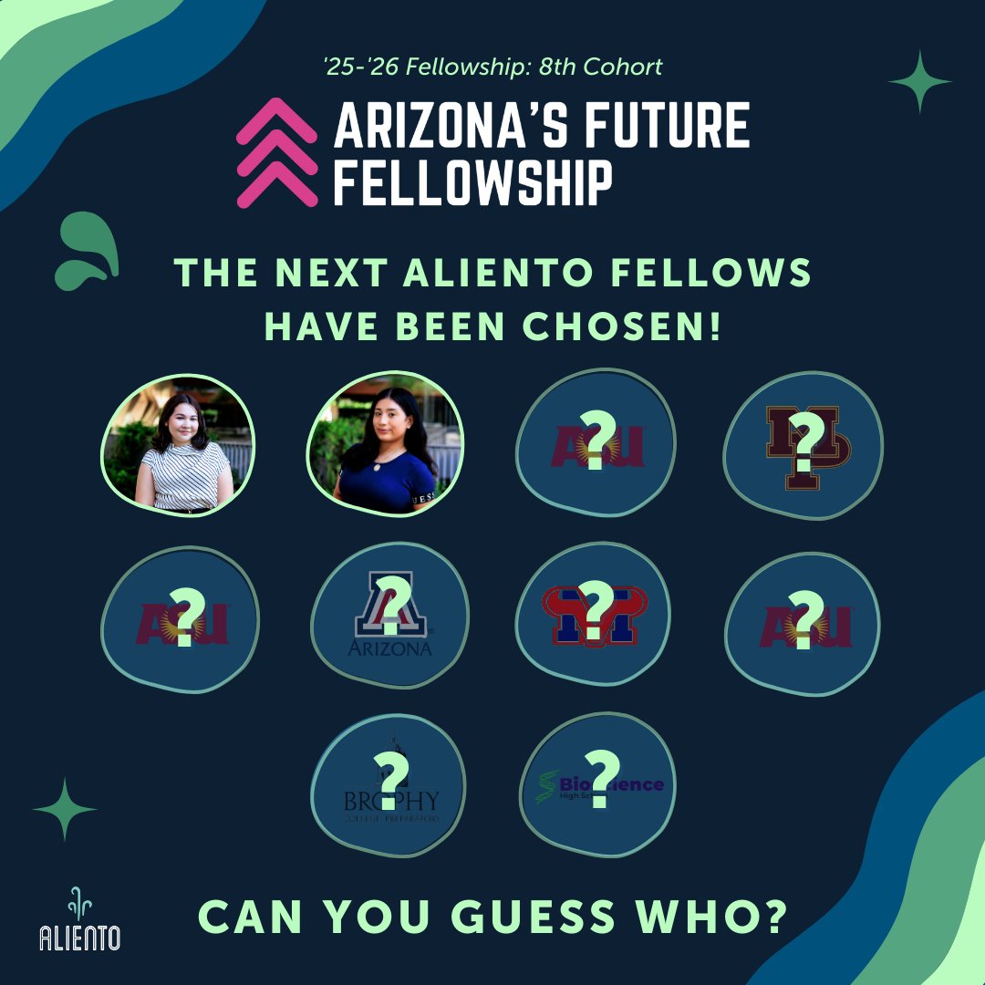 AlientoAZ's tweet photo. 🌟 Meet our next Arizona’s Future Fellow, Citlali Fontes from Mesa High School! 🎓

Stay tuned as we continue to introduce more inspiring fellows!💖

#ArizonasFutureFellowship #AlientoAZ https://t.co/ojqV6JkfFx