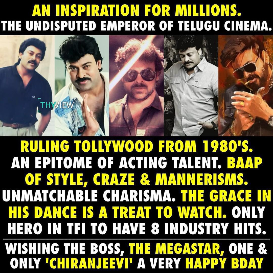 Thyview (@thyview) on Twitter photo Happy Birthday <a href="/KChiruTweets/">Chiranjeevi Konidela</a> Gaaru
🌟🌟🌟🌟🌟🌟🌟🌟🌟🌟🌟🌟🌟🌟🌟🌟🌟🌟🌟🌟🌟🌟🌟🌟🌟🌟🌟🌟🌟🌟🌟🌟🌟🌟🌟🌟🌟🌟🌟🌟🌟🌟🌟🌟🌟
🌟🌟🌟🌟🌟MEGA STAR 🌟🌟🌟🌟🌟🌟🌟🌟🌟🌟🌟🌟🌟🌟🌟🌟🌟🌟🌟🌟🌟🌟🌟🌟🌟🌟🌟🌟🌟🌟🌟🌟🌟🌟🌟🌟🌟🌟🌟🌟🌟🌟🌟🌟🌟🌟🌟🌟🌟🌟🌟
#HappyBirthdayChiranjeevi Happy Birthday <a href="/KChiruTweets/">Chiranjeevi Konidela</a> Gaaru
🌟🌟🌟🌟🌟🌟🌟🌟🌟🌟🌟🌟🌟🌟🌟🌟🌟🌟🌟🌟🌟🌟🌟🌟🌟🌟🌟🌟🌟🌟🌟🌟🌟🌟🌟🌟🌟🌟🌟🌟🌟🌟🌟🌟🌟
🌟🌟🌟🌟🌟MEGA STAR 🌟🌟🌟🌟🌟🌟🌟🌟🌟🌟🌟🌟🌟🌟🌟🌟🌟🌟🌟🌟🌟🌟🌟🌟🌟🌟🌟🌟🌟🌟🌟🌟🌟🌟🌟🌟🌟🌟🌟🌟🌟🌟🌟🌟🌟🌟🌟🌟🌟🌟🌟
#HappyBirthdayChiranjeevi