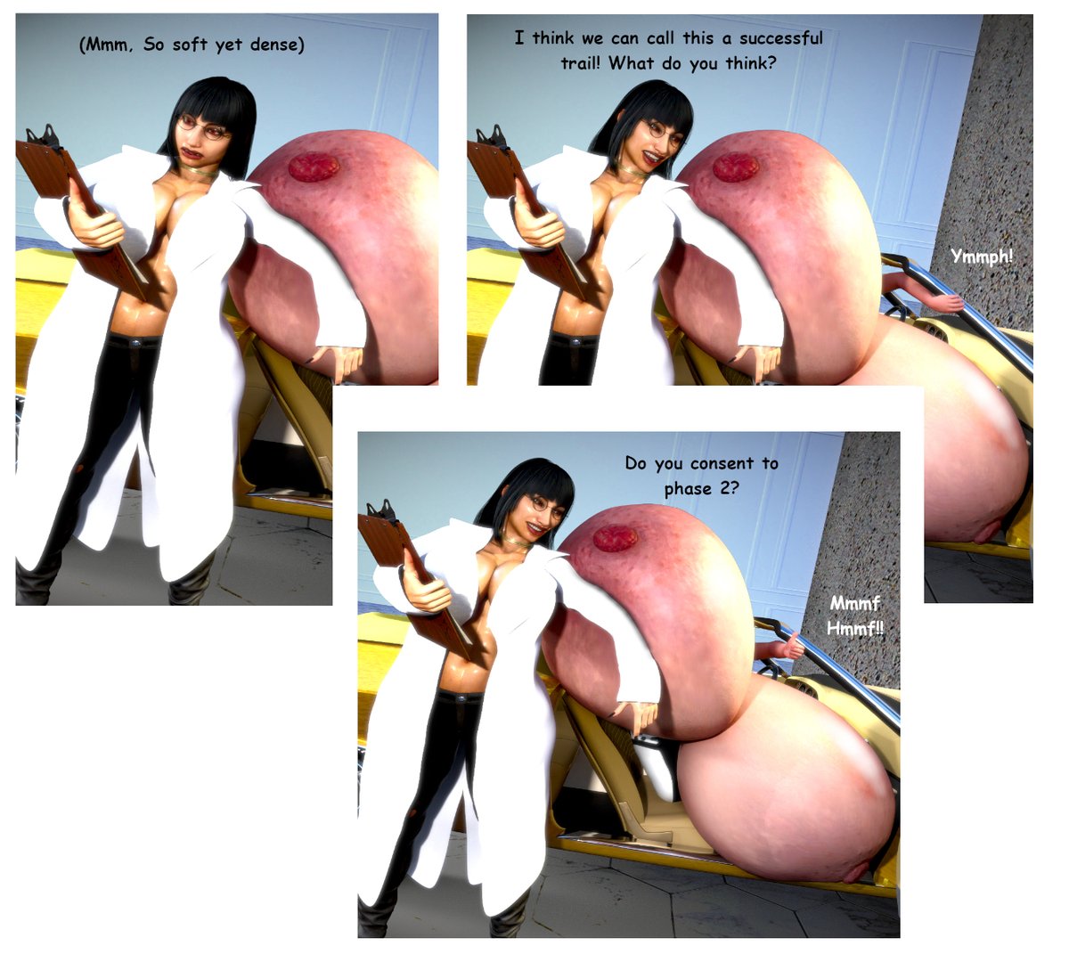 TheNihilProphet's tweet photo. Crash Test  page 4 + End
#ComicArt #nsfwtwtًً #nsfwart #bigboobs #bigass #TheNihilProphet #breastexpansion

Part of an art trade with https://t.co/H4O26SSB7M https://t.co/Jauq3RFWrS