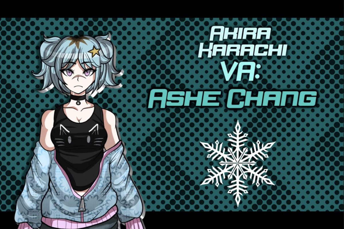 Ashe Chang | Voice Actor (@nocrustashevo) on Twitter photo 👑 ROLE ANNOUNCEMENT 👑
I am beyond thrilled to be announcing that I’ll be the voice of Akira Karachi, <a href="/DRWHorrorland/">Danganronpa: Winter Horrorland</a>’s Ultimate Heiress!
A phenomenal project with a cast to match it, for certain! Go check out the VA Reveal and give some love to my wonderful castmates! 👑 ROLE ANNOUNCEMENT 👑
I am beyond thrilled to be announcing that I’ll be the voice of Akira Karachi, <a href="/DRWHorrorland/">Danganronpa: Winter Horrorland</a>’s Ultimate Heiress!
A phenomenal project with a cast to match it, for certain! Go check out the VA Reveal and give some love to my wonderful castmates!