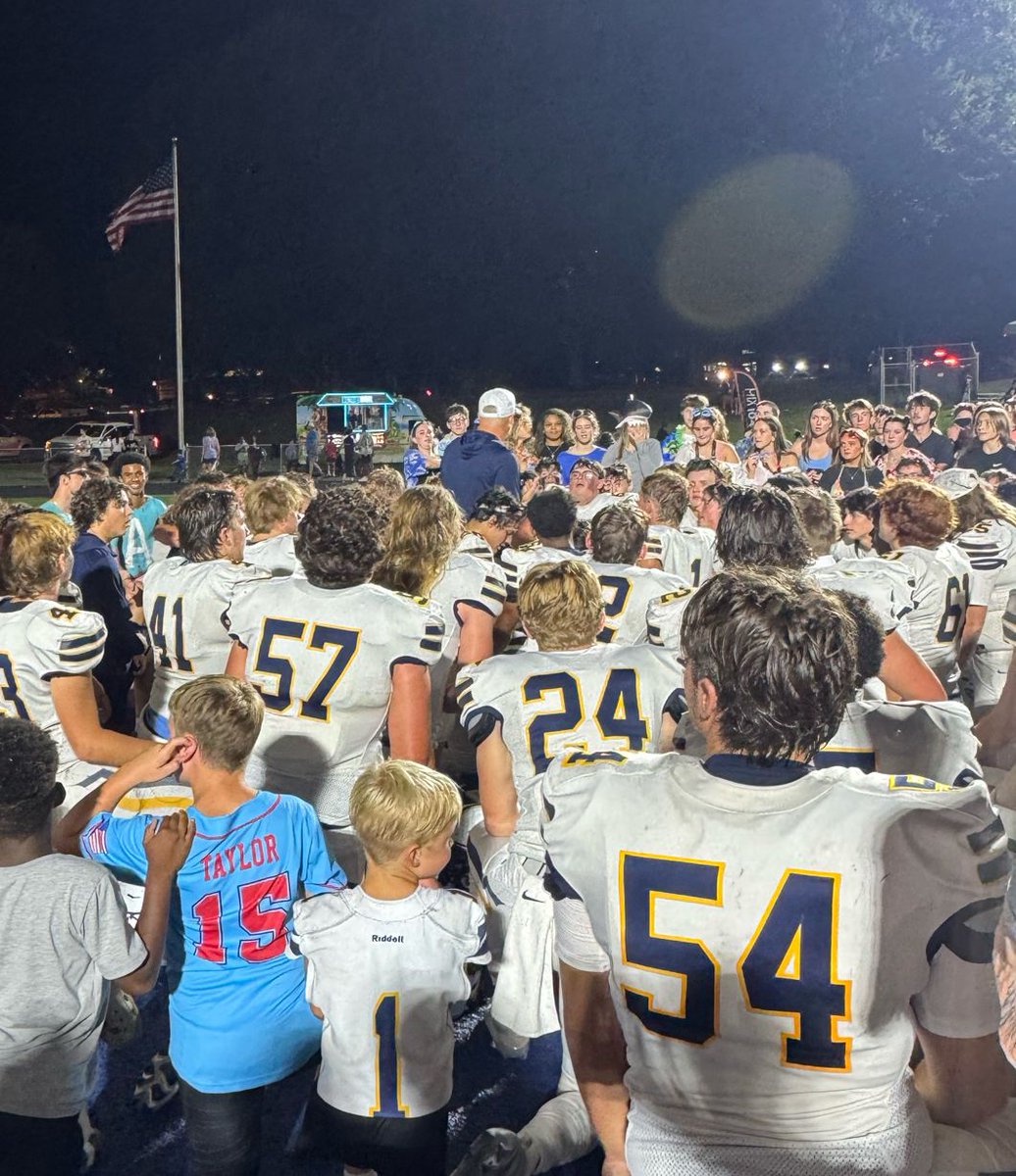 Mustangs with the W

1-0