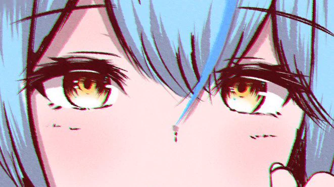 #このタグを見た人は自分の絵の目部分をのせる