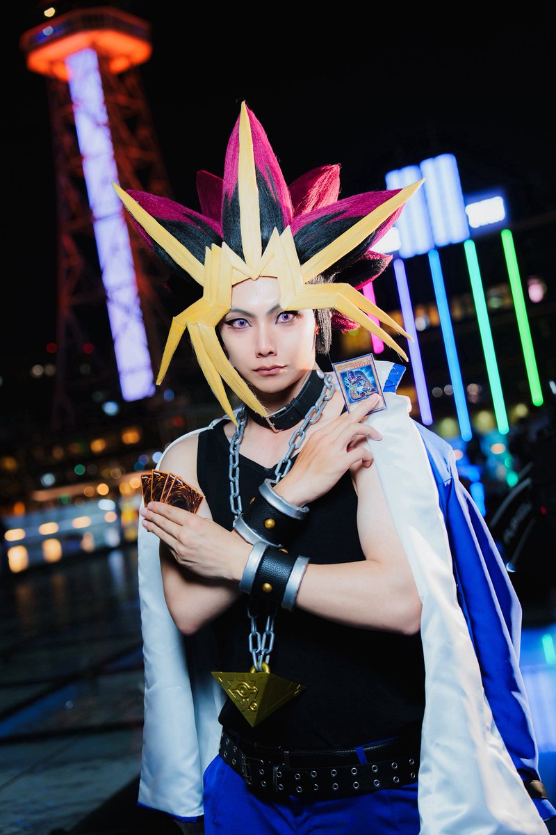 ⚠️cosplay

遊戯王デュエルモンスターズ
闇遊戯

 #コスサミ2025
 #コスサミ