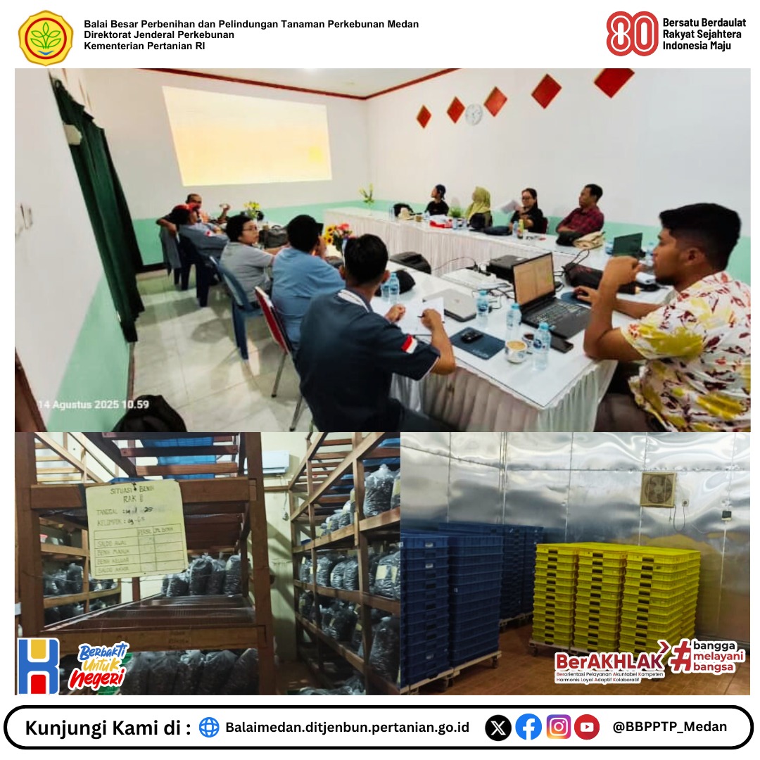 Bbpptp_Medan's tweet photo. Dalam rangka penambahan kebun induk dan pohon induk Dura dan Pisifera, PT.Sarana Inti Pratama (SAIN) menyampaikan usulan kepada Direktur Jenderal Perkebunan untuk menetapkan pohon induk hasil selfing dari kebun induk 
Baca Selengkapnya:
https://t.co/yW4FL1l2Jt https://t.co/vKfSF2j2X0