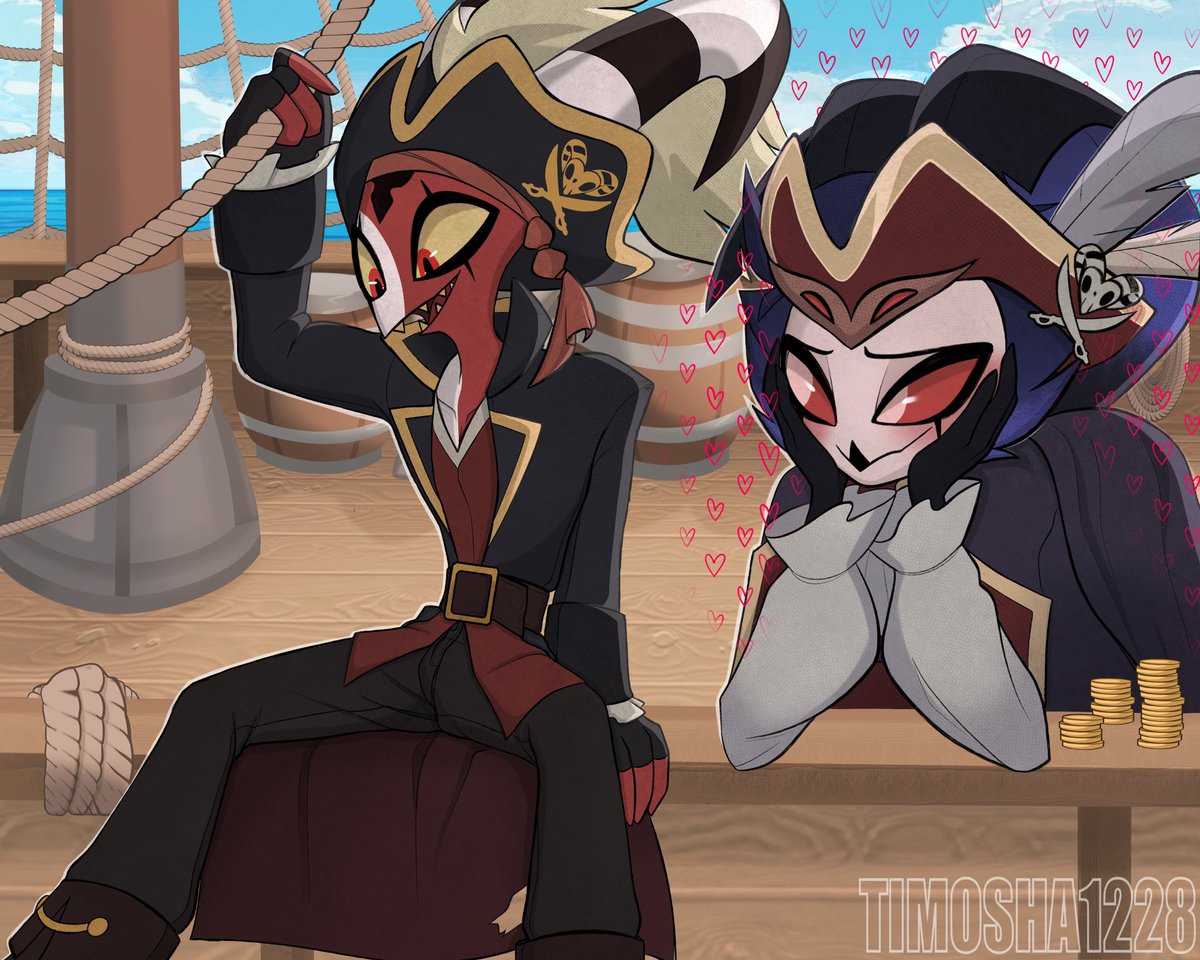 😋💕

#HelluvaBoss #Stolitz #Stolas #Blitzo