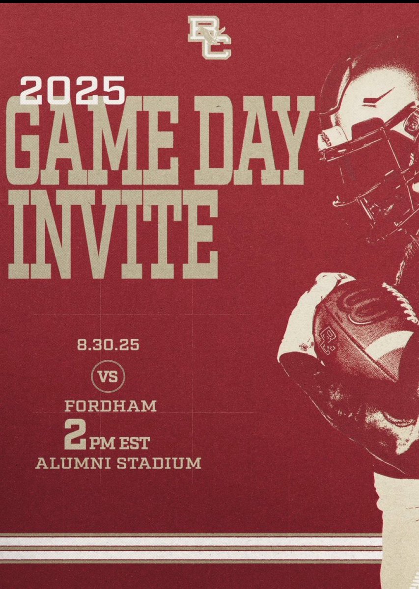 Can’t wait to be back at <a href="/BCFootball/">Boston College Football</a> ! Can’t wait to be back on campus and see BC compete!

<a href="/SpencerD_BCFB/">Spencer Dickow</a>
<a href="/Coach_JDiBiaso/">Jonathan DiBiaso</a> 
<a href="/NE6FB_Recruits/">NE-Recruits</a> 
<a href="/KamrynRodrigue/">Kamryn Rodriguez</a> 
<a href="/CarterZielinski/">Carter Zielinski</a> 
<a href="/CoachWillBC/">Will Lawing</a> 
<a href="/I15_____/">•</a>