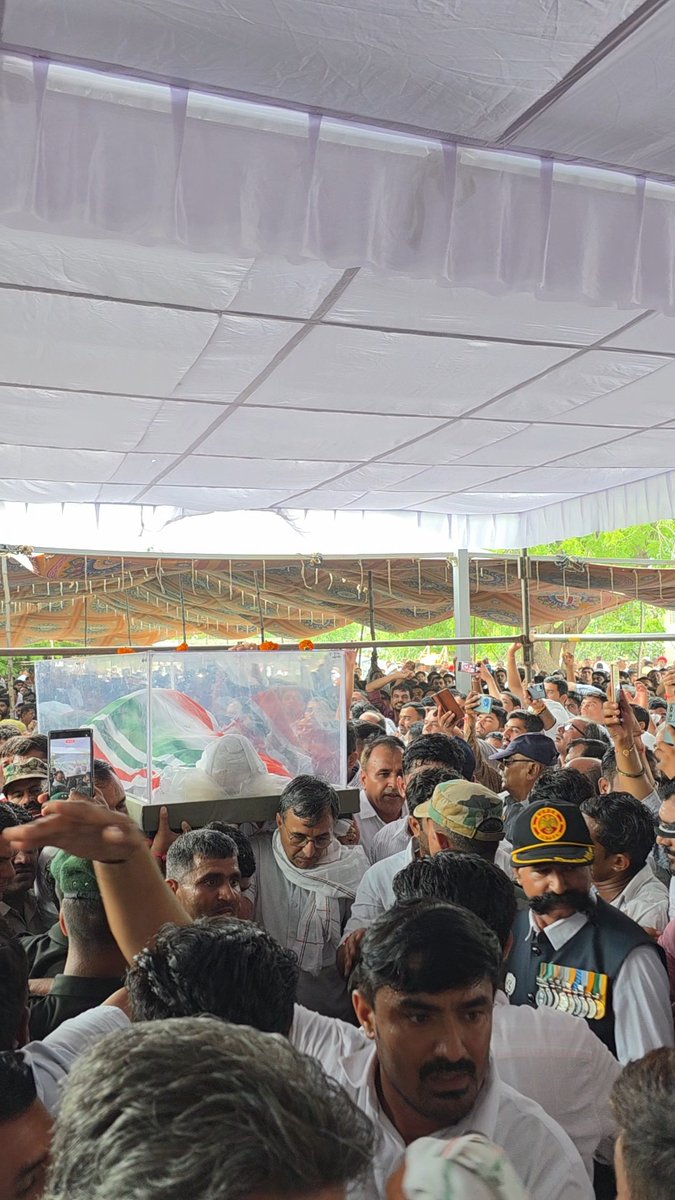कर्नल सोनाराम के बाड़मेर में अंतिम दर्शन