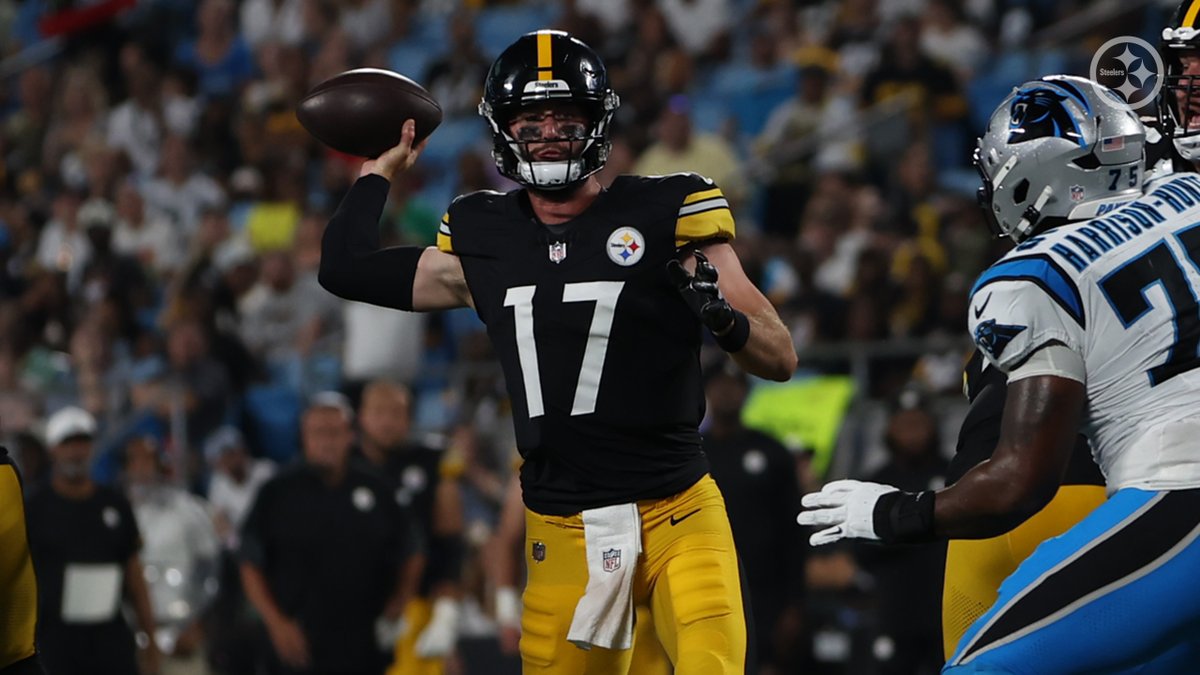 The Steelers closed out the preseason with a 19-10 win over the Carolina Panthers. Skylar Thompson threw for 152 yards and a touchdown, while rookie kicker Ben Sauls hit four field goals.

🗒️: bit.ly/4mMZKSS