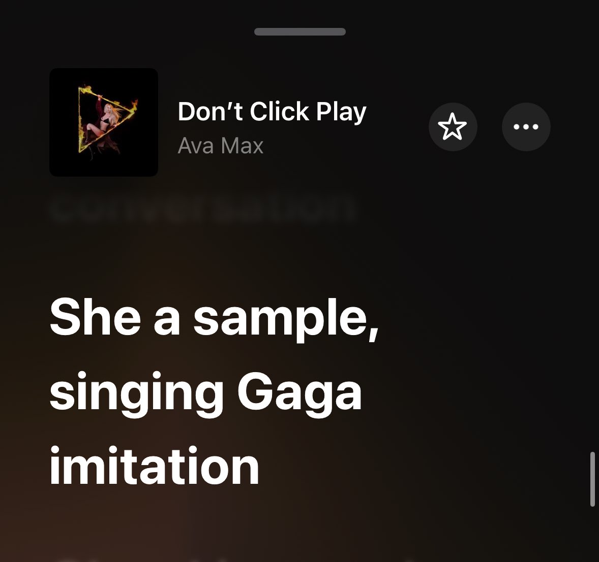 not ava max clocking in her new song omfg-