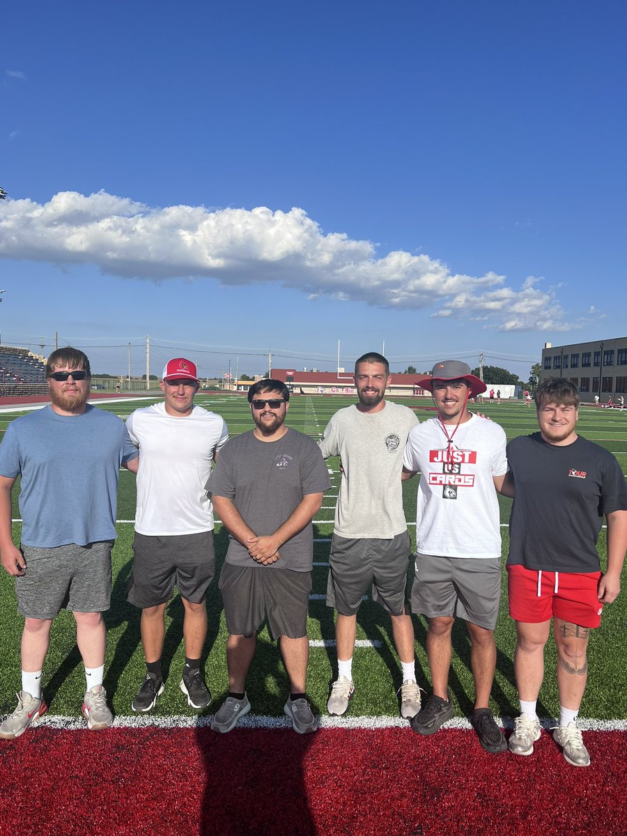 A lot of special things happen while coaching, but having 6 past players coaching Cards of all ages is tough to beat. Blessed to get to spend time with them and watch them coach and pass on their knowledge to the next group will make this a year to remember.