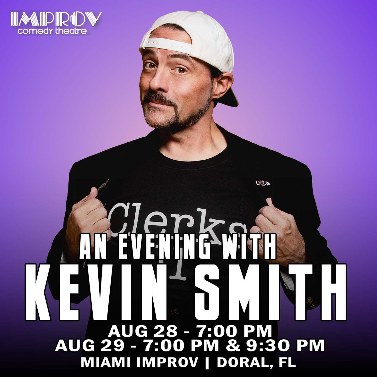 SModcastNetwork's tweet image. Got a couple of bucks and lookin&apos; for something to do? Check out where you can find @ThatKevinSmith LIVE at seesmod.com