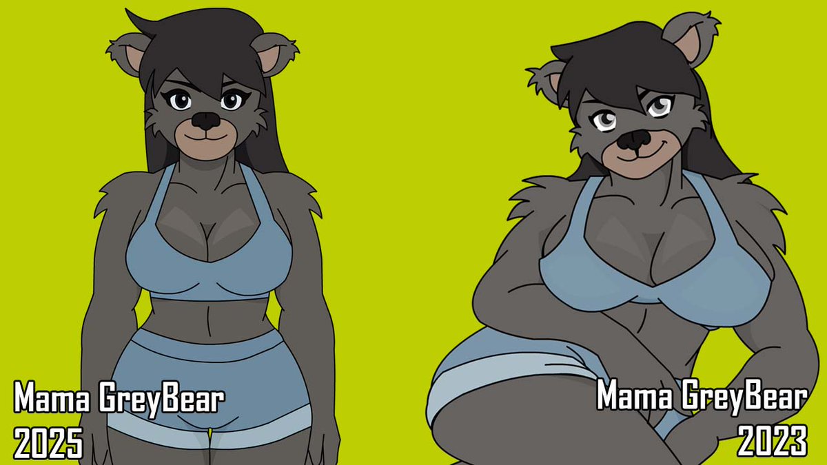 Today, I’m redrawing one of my old characters… it’s Mama GreyBear! 🐻✨ I’ll give her a full name later—any ideas? 🤔💖
#furryartwork #furryartist #2Dartwork #2dart
