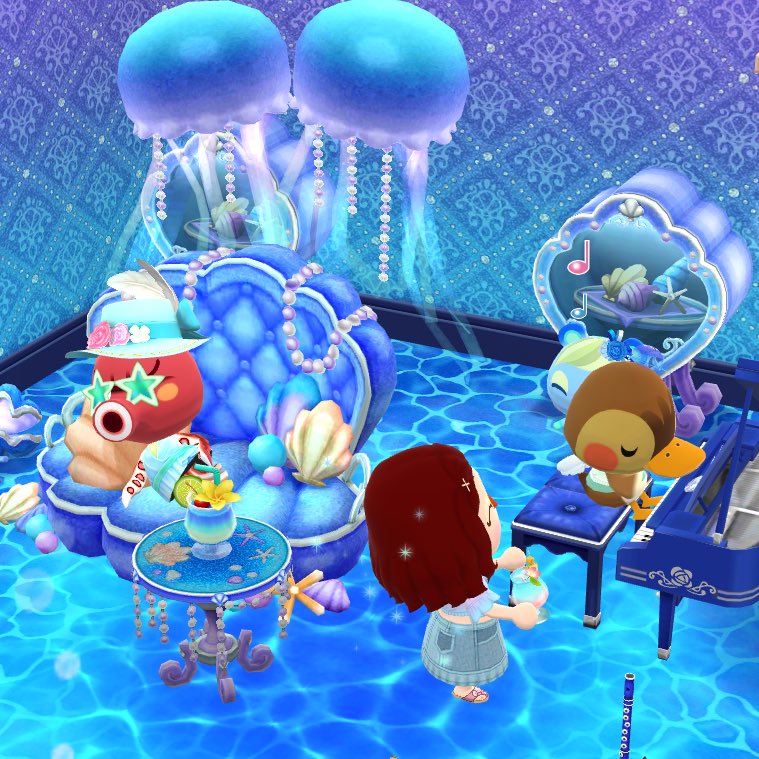 It08ZuhNAAdZTxm's tweet image. カモミちゃん可愛い💕
ふふプリンセスカモミです

カモミちゃんピアノ🎹も上手👏
プリンセスおくこも可愛いわよ✨

ちょっと聞いていいですか？
あなた誰？

バッチリ変装出来たと思ってたんだが💧
1度ここに来てみたくて紛れてみた
今日の会計持ちで許してあげる🦆

#ポケ森レイアウト #acpc #ポケ森