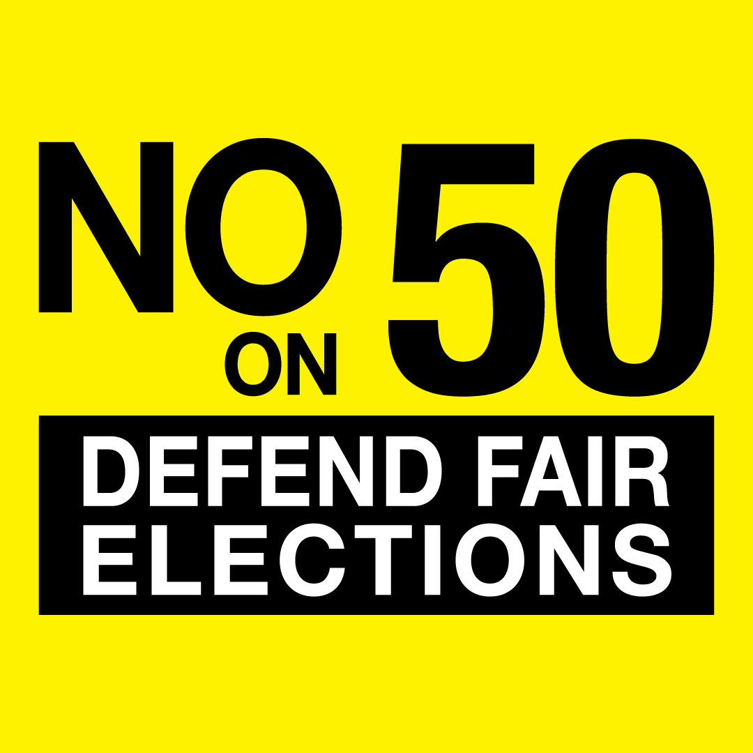 carldemaio's tweet photo. BREAKING: CA Politicians just voted to seize redistricting power back from citizens. Time to take the fight into the streets! Our only hope for fair elections is to vote NO on Prop 50! Join the campaign now! https://t.co/iOBlWRf2Fo