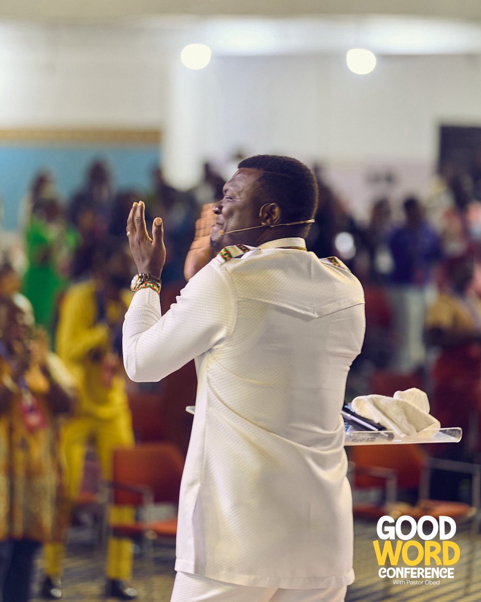 thepastorobed's tweet photo. “What then shall we say to these things? If God is for us, who can be against us?” – Romans 8:31
As we commenced the Good Word Conference 2025, sweet melodies of worship filled the atmosphere as we gave reverence to the Most High.
#GoodWordConference https://t.co/KhLQaRQ1sy