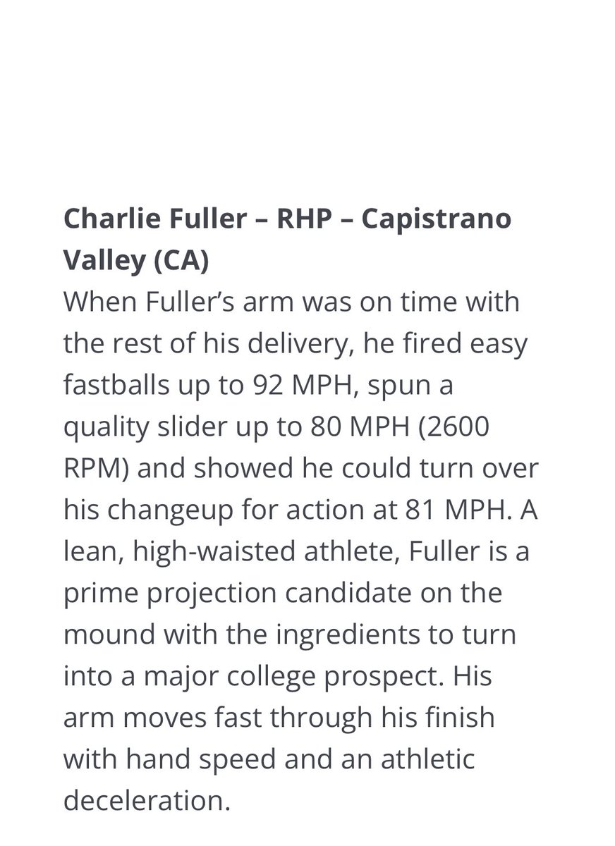 Thank you for the write up! <a href="/ACBaseballGames/">Area Code Baseball</a> <a href="/DustinLMcComas/">Dustin McComas</a>