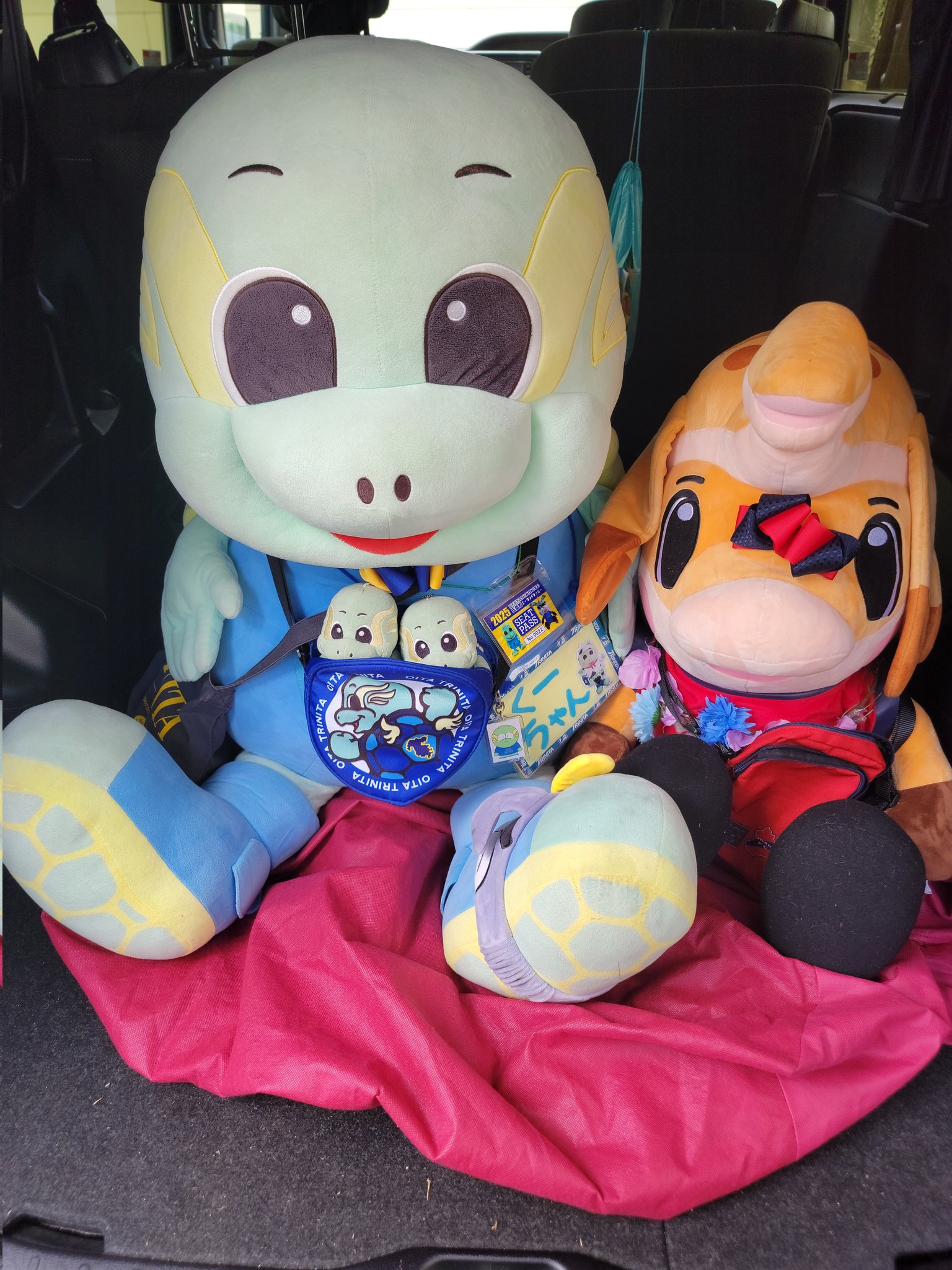 【ご家族大募集】トリニータ♡ニータン&リッジー 大分トリニータ / Oita Trinita в X: „🔵🟡#ミンチャレ