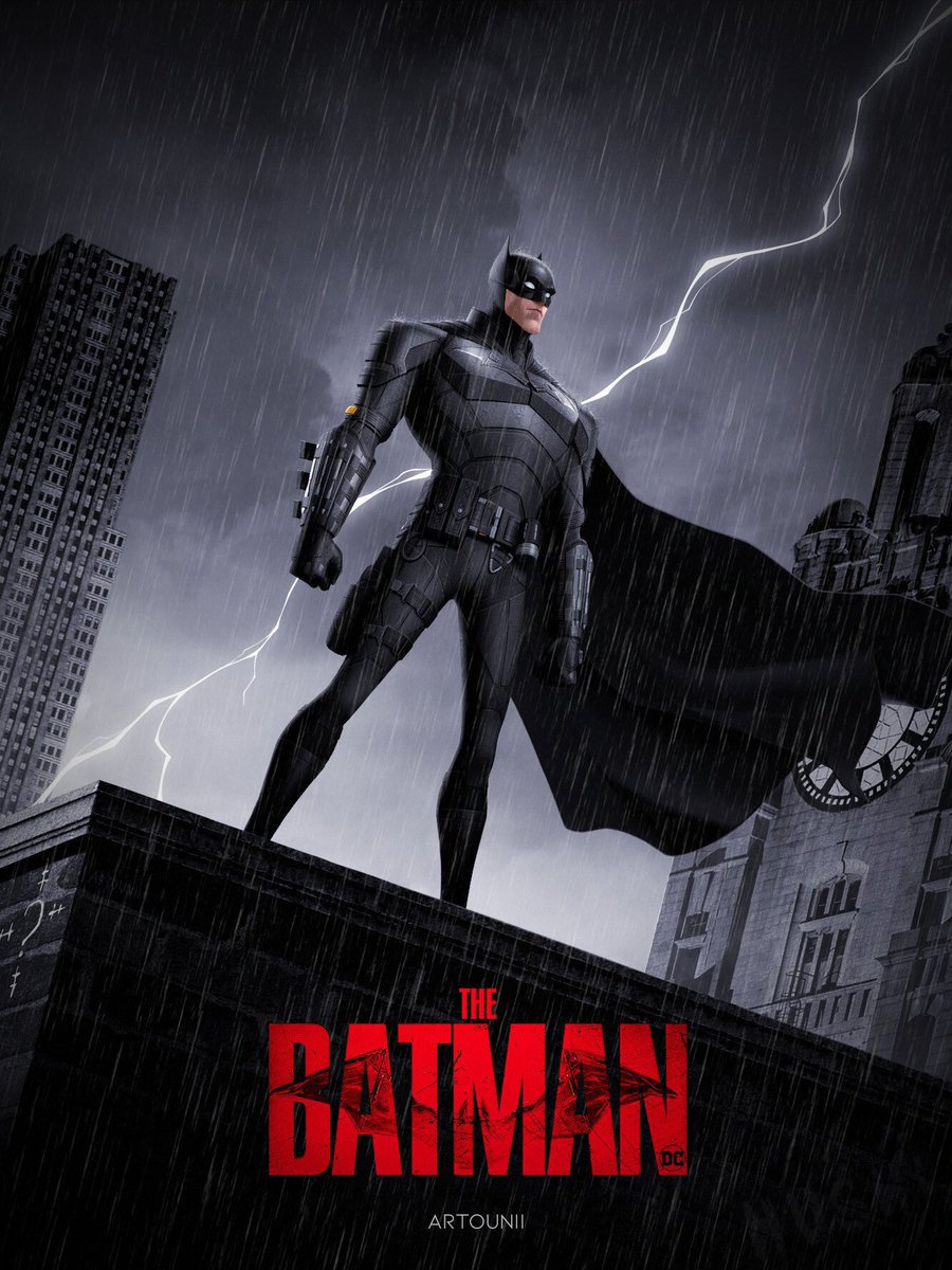 The BATMAN poster in the style of the animated series

By Thony Kim