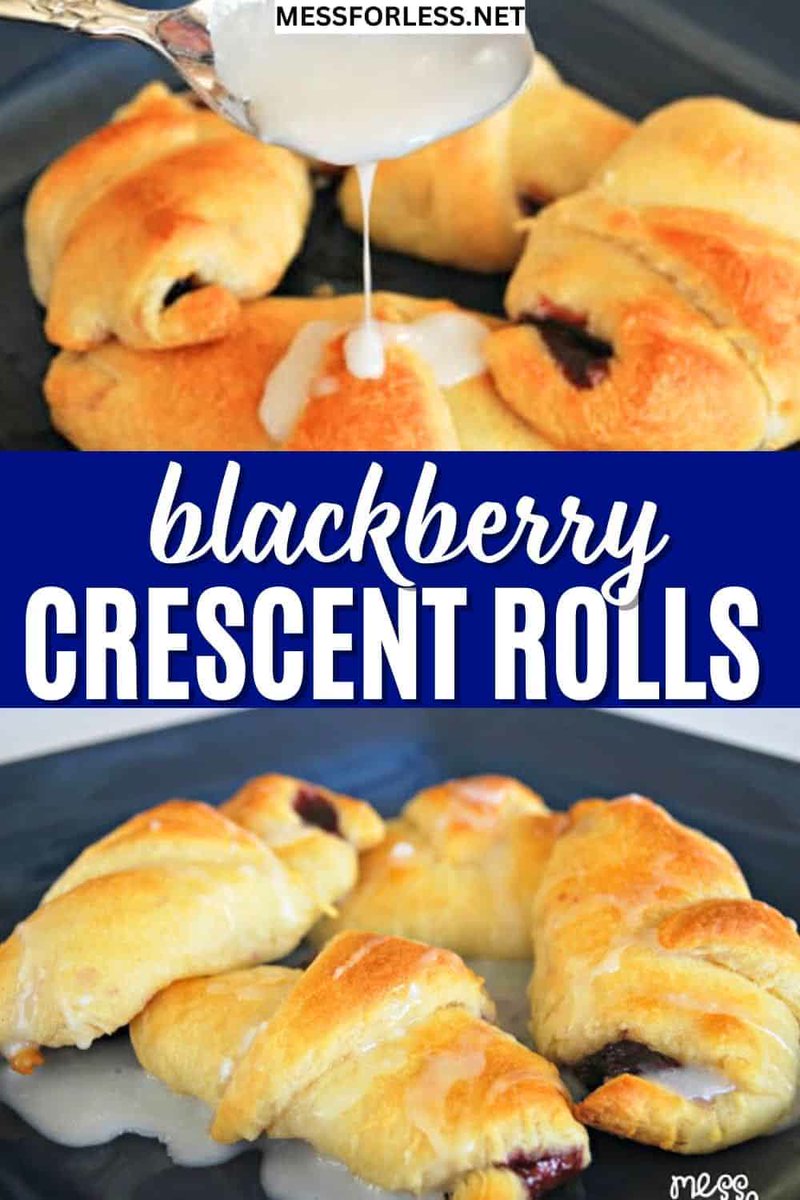 MessForLess's tweet image. Just 4 ingredients and 20 minutes for these amazing Blackberry Crescent Rolls! 🍇🥐 Check out the recipe: messforless.net/blackberry-cre…