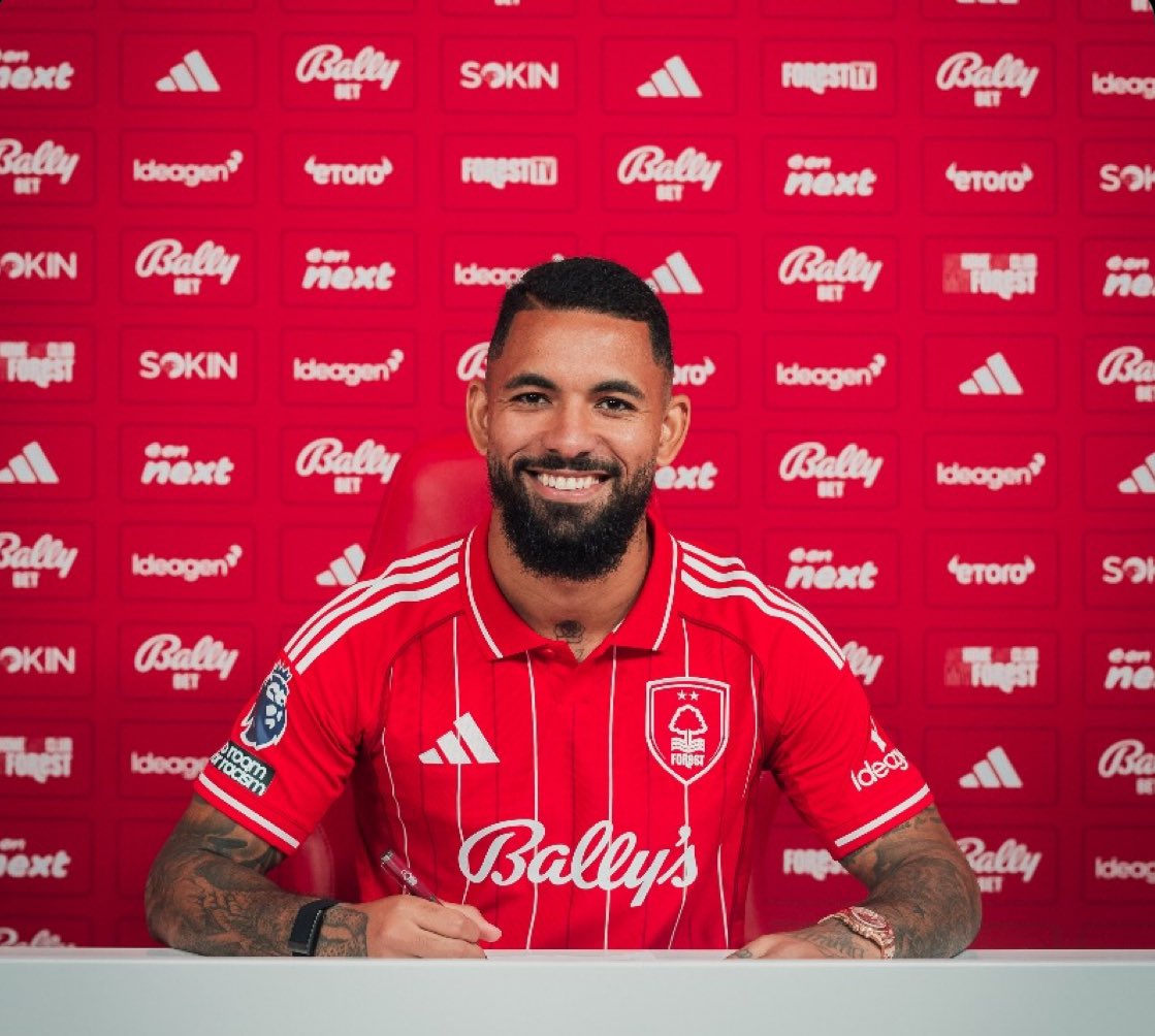 Douglas Luiz is a Nottingham Forest player