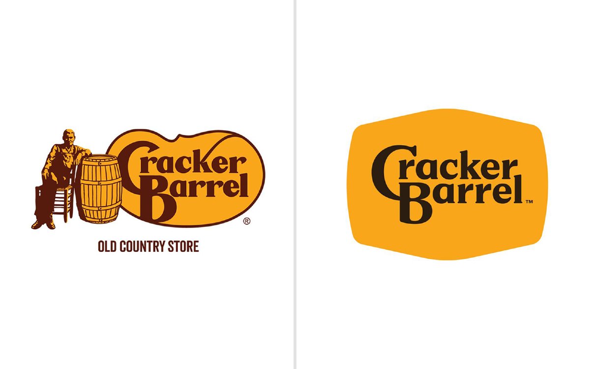 BRANDING CONTROVERSY: Cracker Barrel just dropped its beloved barrel-leaning figure for a minimalist, text-only logo. This is creating conversation across the industry. Has the charm been lost, or is this a refreshing reboot?