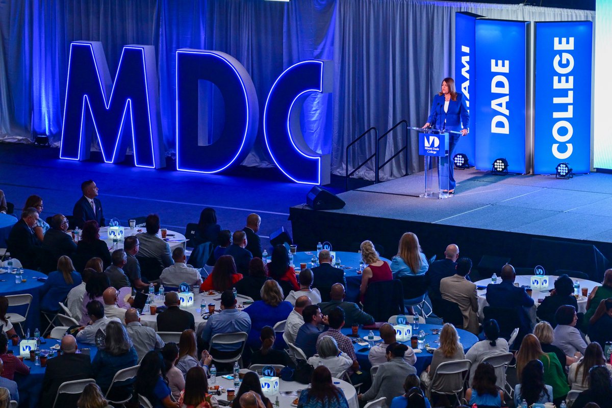 mdcpresident's tweet photo. Convocation 2025: One Team, One Mission. We’re ready to welcome back thousands of students to @MDCollege, each with a story, each with a dream. Let’s make their journey a transformative one. #BeMDC #MDCProud https://t.co/Bhw0YBmmGa