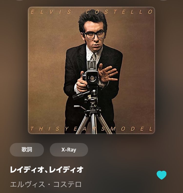 ksatto43's tweet image. radio radio ／ Elvis Costello

the radio man !

#4tracksRadio
#100回目
#レディオ