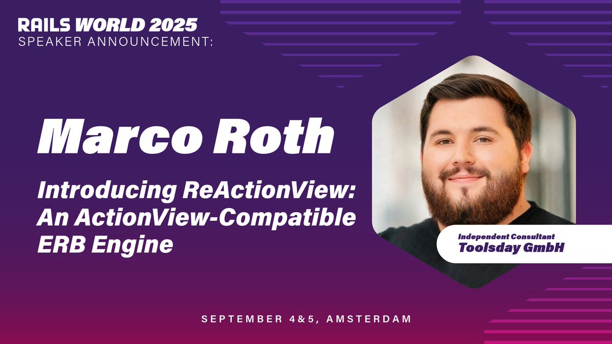 Ruby on Rails tweet media