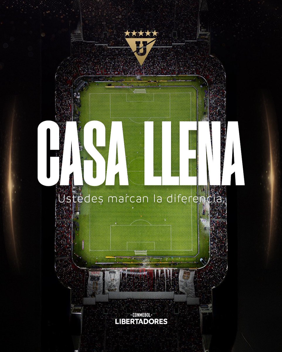 LDU_Oficial's tweet photo. ¡GRACIAS POR ESTAR CON NOSOTROS SIEMPRE, LIGUISTAS! 🤍👊

 🆚 #LIGABotafogo 
🏆 CONMEBOL #Libertadores https://t.co/rNkHsNu1zy