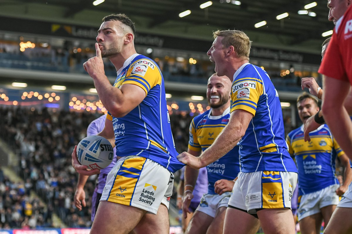 leedsrhinos's tweet photo. MATCH REPORT | Connor and Cassell help lead Rhinos to huge result over league leaders.

➡️https://t.co/DAq88OEwNb https://t.co/qAzSwJWWfZ