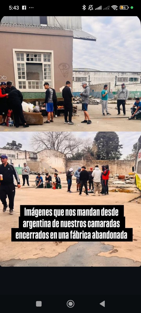 noctulo_'s tweet photo. Para algunos que posiblemente no les llegó información de algunos de nuestros camaradas, se encuentran encerrados en una fábrica abandonada con niños.
#losdeabajo #mataron #bulla #ninosenemergencia #Chile #UdeChile https://t.co/a2k421ybxX