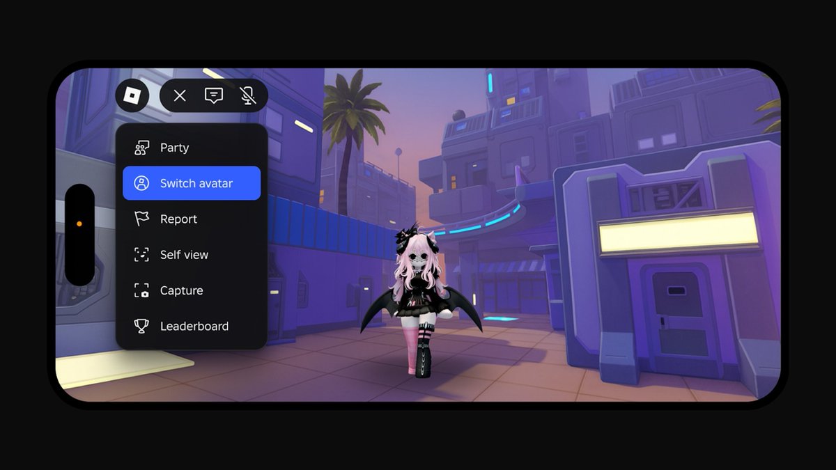 In the next few months, Roblox will introduce a feature that lets you change your Roblox Avatar directly inside any experience, you won't have to leave or switch windows. 👕

Learn More: devforum.roblox.com/t/3892696

#RobloxDevs #RobloxDev #Roblox #Avatar #New #Clothing #Outfit