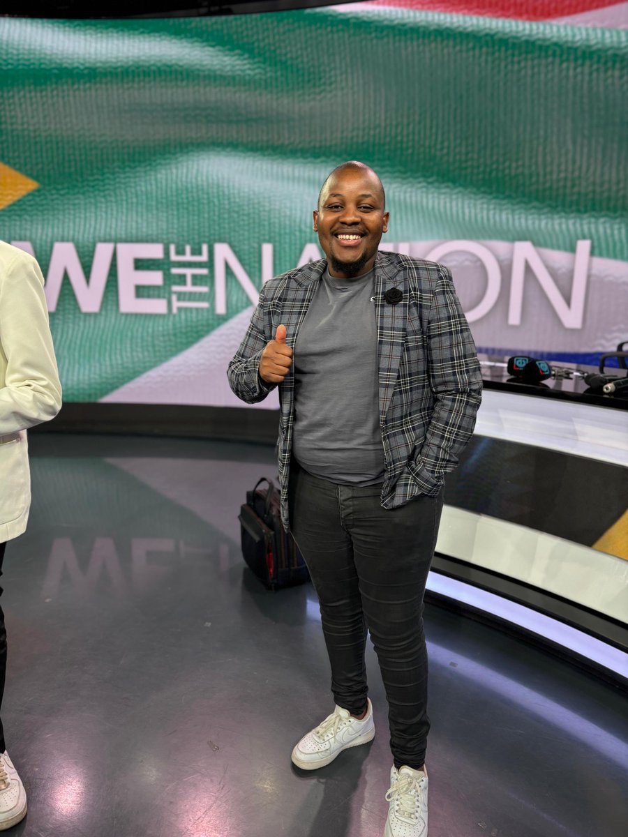 MkhwanaziDonald's tweet image. Catch #WeTheNation @eNCA this coming Sunday the 24th of August 2025 at 8pm as we convened today to raise our submissions on "whether the GNU is a gift or a curse?".

It was a very interesting debate, never miss it 🔥. 

#YouthMustOccupySpace