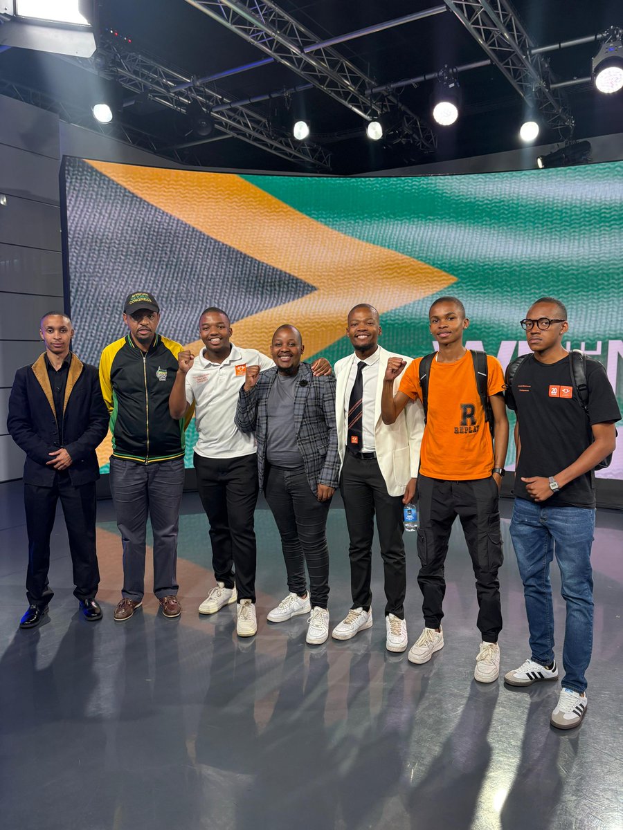 MkhwanaziDonald's tweet image. Catch #WeTheNation @eNCA this coming Sunday the 24th of August 2025 at 8pm as we convened today to raise our submissions on "whether the GNU is a gift or a curse?".

It was a very interesting debate, never miss it 🔥. 

#YouthMustOccupySpace