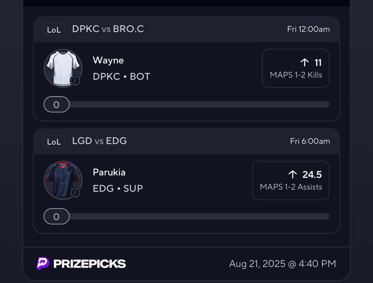 League 3X.. 🏄‍♀️ 

early reads here.. streak dropping shortly 

#GamblingX | #PrizePicks | #Underdog | #CS2 | #Dota2 | #LeagueOfLegends | #eSports | #GamblingTwitter