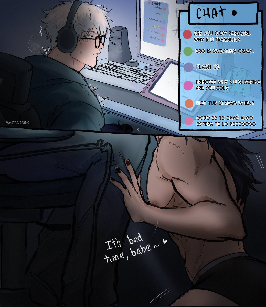 mattassrk's tweet photo. Nerdjo streamer 🏇🏻 

I want to do more of this au https://t.co/VoOccAmjfe