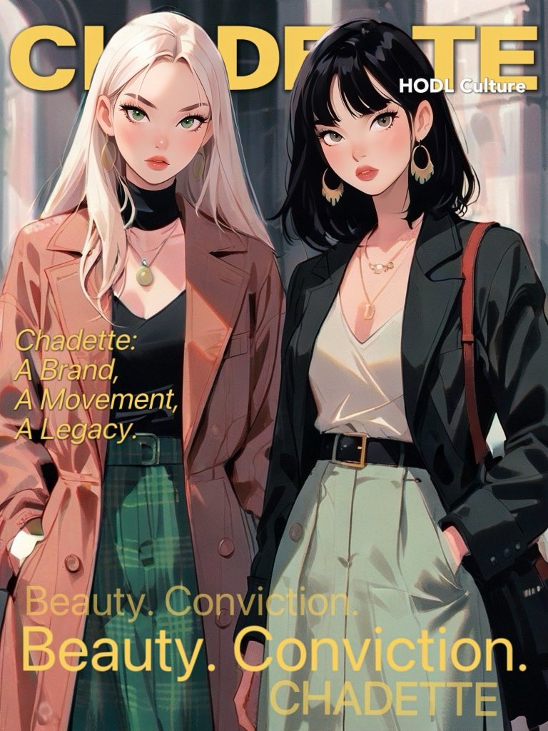 <a href="/Cybermoon22/">CyberMoon 🌙</a> HODL isn’t just survival, it’s conviction.

#Chadette shows the world 
That patience is power, 
Unity is strength, 
And conviction is culture.
We don’t get shaken, 
We set the standard. 
HODL with <a href="/ChadetteXMeta/">Chadette</a>